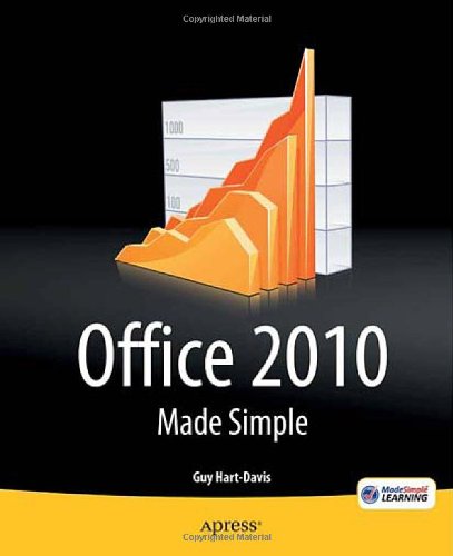 Office 2010 Made Simple 1st Edition Guy Hartdavis