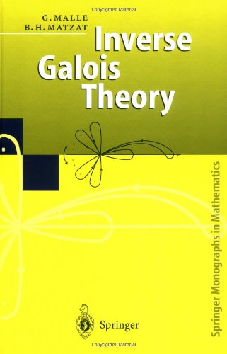 Inverse Galois Theory 1st Edition Gunter Malle Bh Matzat
