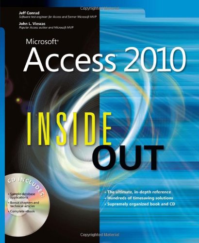 Microsoft Access 2010 Inside Out Papcdr Jeff Conrad John Viescas