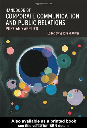 A Handbook Of Corporate Communication And Public Relations 1st Edition Sandra Oliver