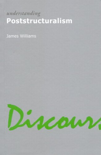 Understanding Poststructuralism Understanding Movements In Modern Thought James Williams