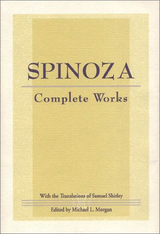 Spinoza Complete Works First Edition Benedictus De Spinoza Samuel Shirley