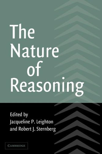 The Nature Of Reasoning Jacqueline P Leighton Robert J Sternberg Phd