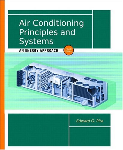 Air Conditioning Principles And Systems An Energy Approach 4th Edition 4th Edition Edward G Pita