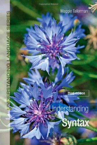 Understanding Syntax 3rd Edition Maggie Tallerman