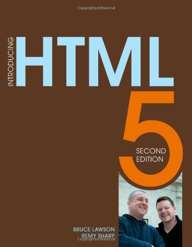 Introducing Html5 2nd Edition 2nd Edition Bruce Lawson Remy Sharp