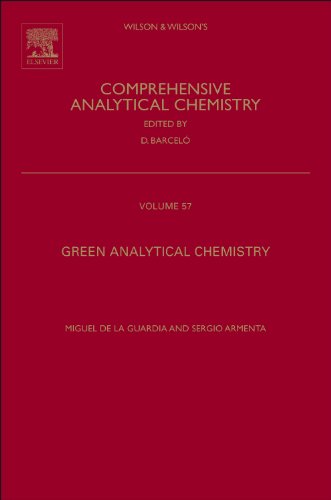 Green Analytical Chemistry Volume 57 Theory And Practice Comprehensive Analytical Chemistry 1st Edition Miguel De La Guardia