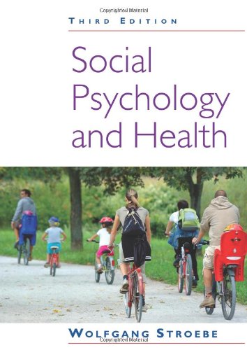 Social Psychology And Health 3rd Edition Wolfgang Stroebe