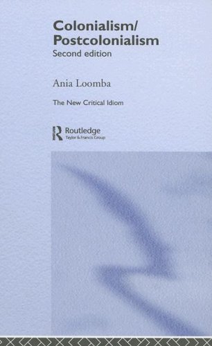Colonialism Postcolonialism The New Critical Idiom Second Ania Loomba