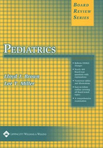 Brs Pediatrics 1st Edition Lloyd J Brown Lee Todd Miller