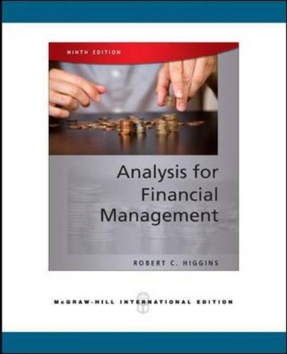 Analysis For Financial Management 9th Edition Robert C Higgins