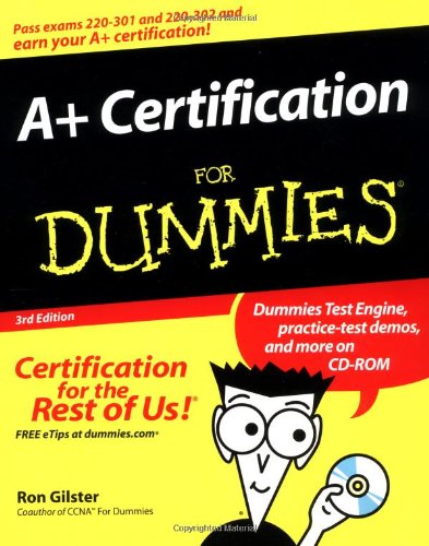 A Certification For Dummies 3rd Edition 3rd Edition Ron Gilster