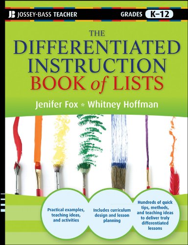 The Differentiated Instruction Book Of Lists 1st Edition Jenifer Fox