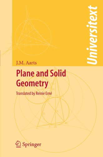 Plane And Solid Geometry 1st Edition Jm Aarts Auth