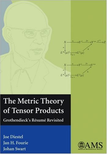 The Metric Theory Of Tensor Products Grothendiecks Rsum Revisited Joe Diestel