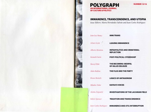 Polygraph An International Journal Of Culture And Politics 2004 1516 Marta Hernandez Salvan Ed