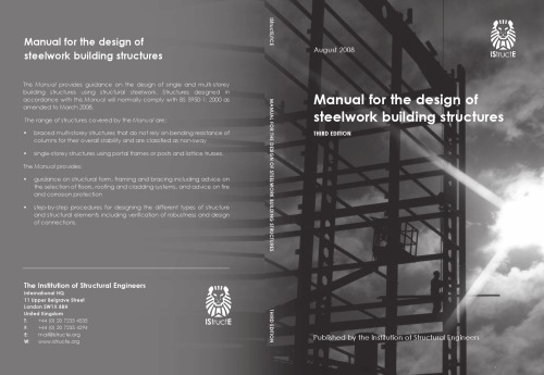 Manual For The Design Of Steelwork Building Structures A J Rathbone