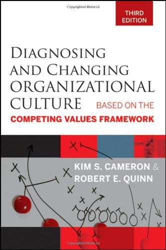 Diagnosing And Changing Organizational Culture Based On The Competing Values Framework 3rd Kim S Cameron