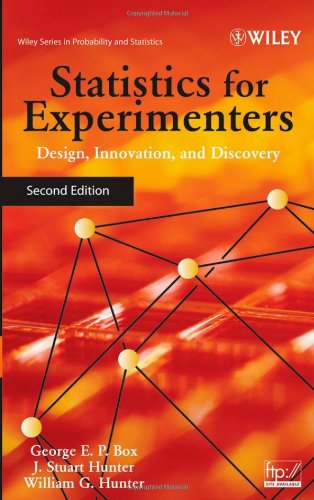 Statistics For Experimenters Design Innovation And Discovery 2nd George E P Box
