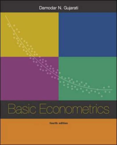 Basic Econometrics 4th Damodar N Gujarati