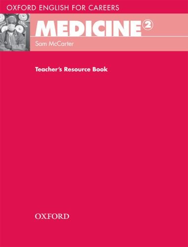 Medicine 2 Teachers Resource Book Sam Mccarter