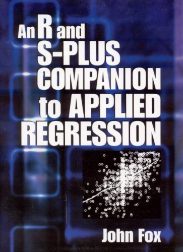 An R And Splus Companion To Applied Regression 1st Edition John Fox