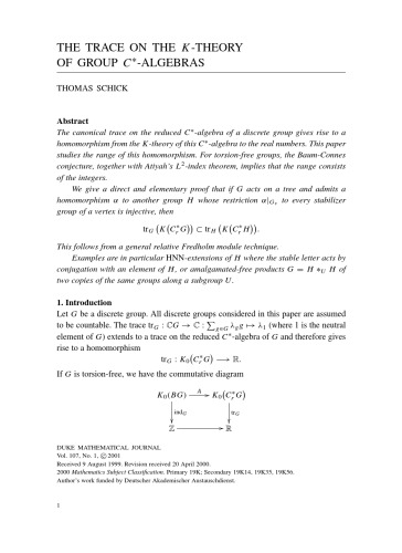 Duke Mathematical Journal Volume 107 Jonathan Wahl Academic Editor