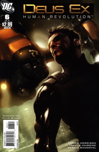 Deus Ex 6 Issue 6th Robbie Morrison