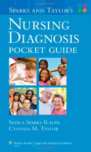 Sparks And Taylors Nursing Diagnosis Pocket Guide 1st Edition Sheila Sparks Ralph