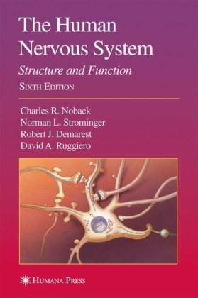 The Human Nervous System Structure And Function 6th Edition 6th Edition Charles R Noback