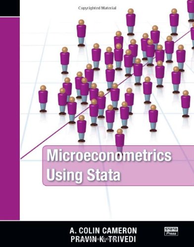 Microeconometrics Using Stata 1st Edition Adrian Colin Cameron