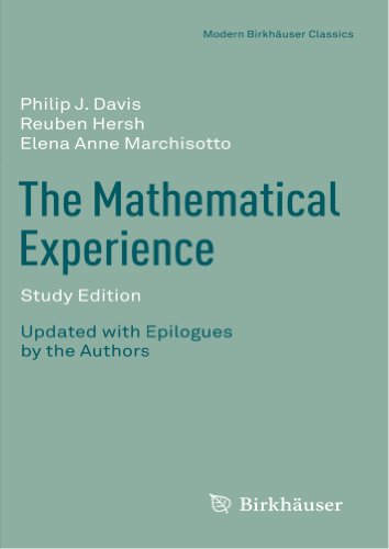 The Mathematical Experience Study Edition 1st Edition Philip J Davis