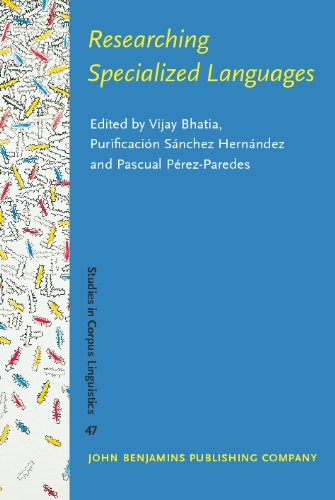Researching Specialized Languages Studies In Corpus Linguistics Vijay Bhatia