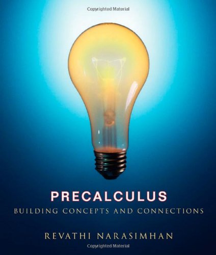 Precalculus Building Concepts And Connections 1st Revathi Narasimhan