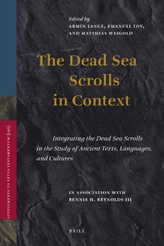 The Dead Sea Scrolls In Context Supplements To Vetus Testamentum 2 Volume Set 140i 140ii Armin Lange