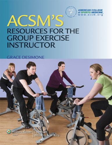 Acsms Resources For The Group Exercise Instructor 1 Pappsc American College Of Sports Medicine