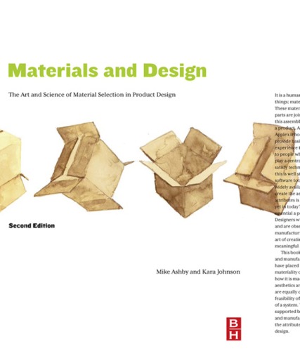 Materials And Design The Art And Science Of Material Selection In Product Design Second Edition Michael F Ashby