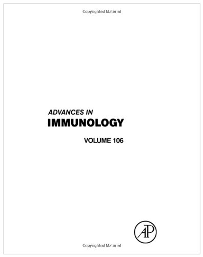Advances In Immunology 1st Edition Frederick W Alt Eds