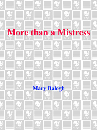 More Than A Mistress Mary Balogh