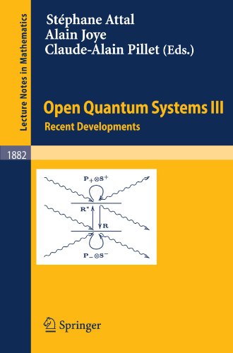 Open Quantum Systems Iii Recent Developments 1st Edition Walter Aschbacher