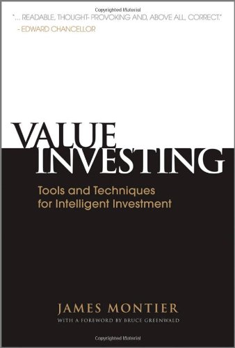Value Investing Tools And Techniques For Intelligent Investment 1st Edition James Montier