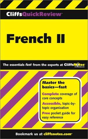 Cliffsquickreview French Ii 1st Edition Gail Stein