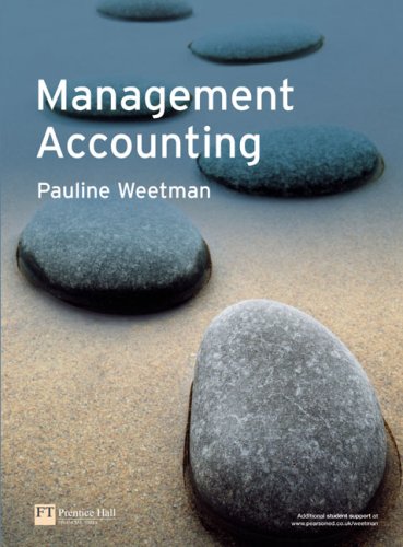 Management Accounting 4th Pauline Weetman