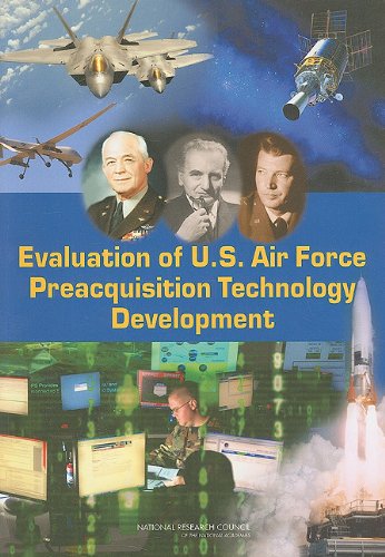Evaluation Of Us Air Force Preacquisition Technology Development Committee On Evaluation Of Us Air Force Preacquisition Technology Development