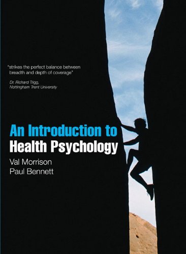An Introduction To Health Psychology 2nd Edition 2nd Edition Val Morrison