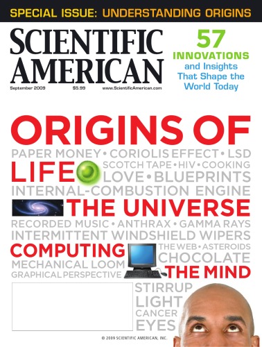 200909 Origins Of Life The Universe Computing The Mind Scientific American