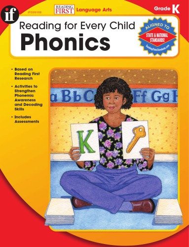 Reading For Every Child Phonics Grade K Linda Armstrong School Specialty Publishing