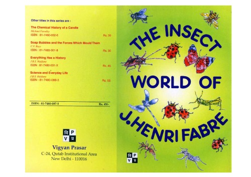 The Insect World Of J Henri Fabre J Henri Fabre