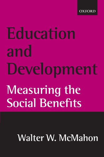 Education And Development Measuring The Social Benefits Walter W Mcmahon