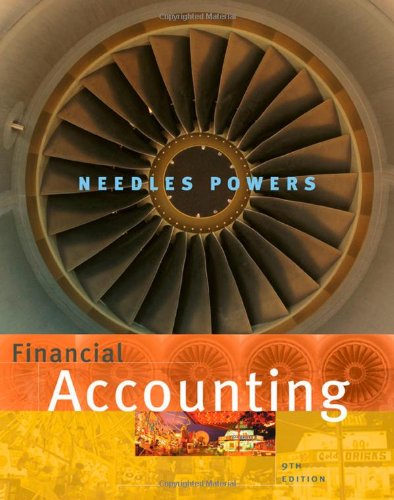 Financial Accounting 9th Edition Belverd E Needles Marion Powers